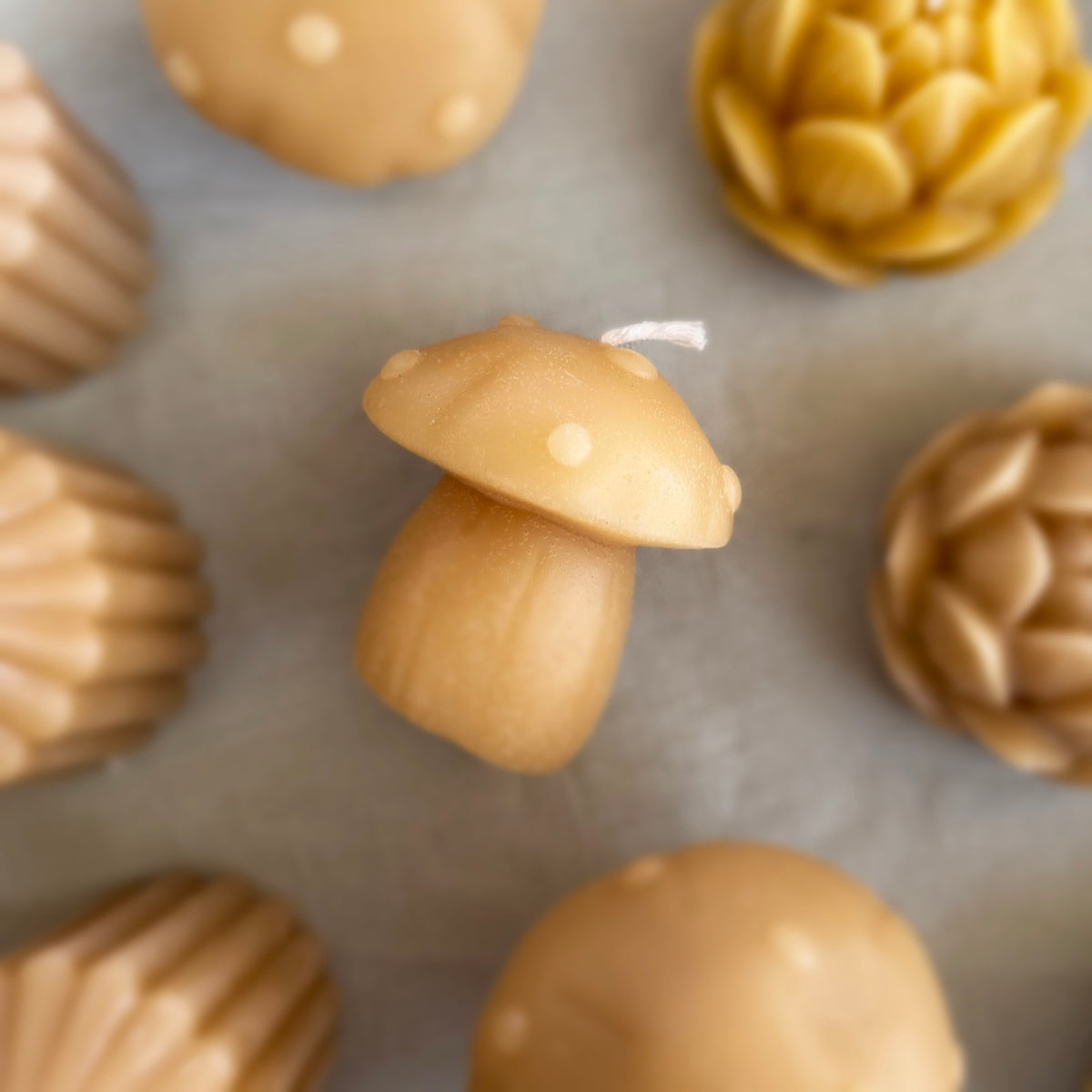 Small Mushroom Candle