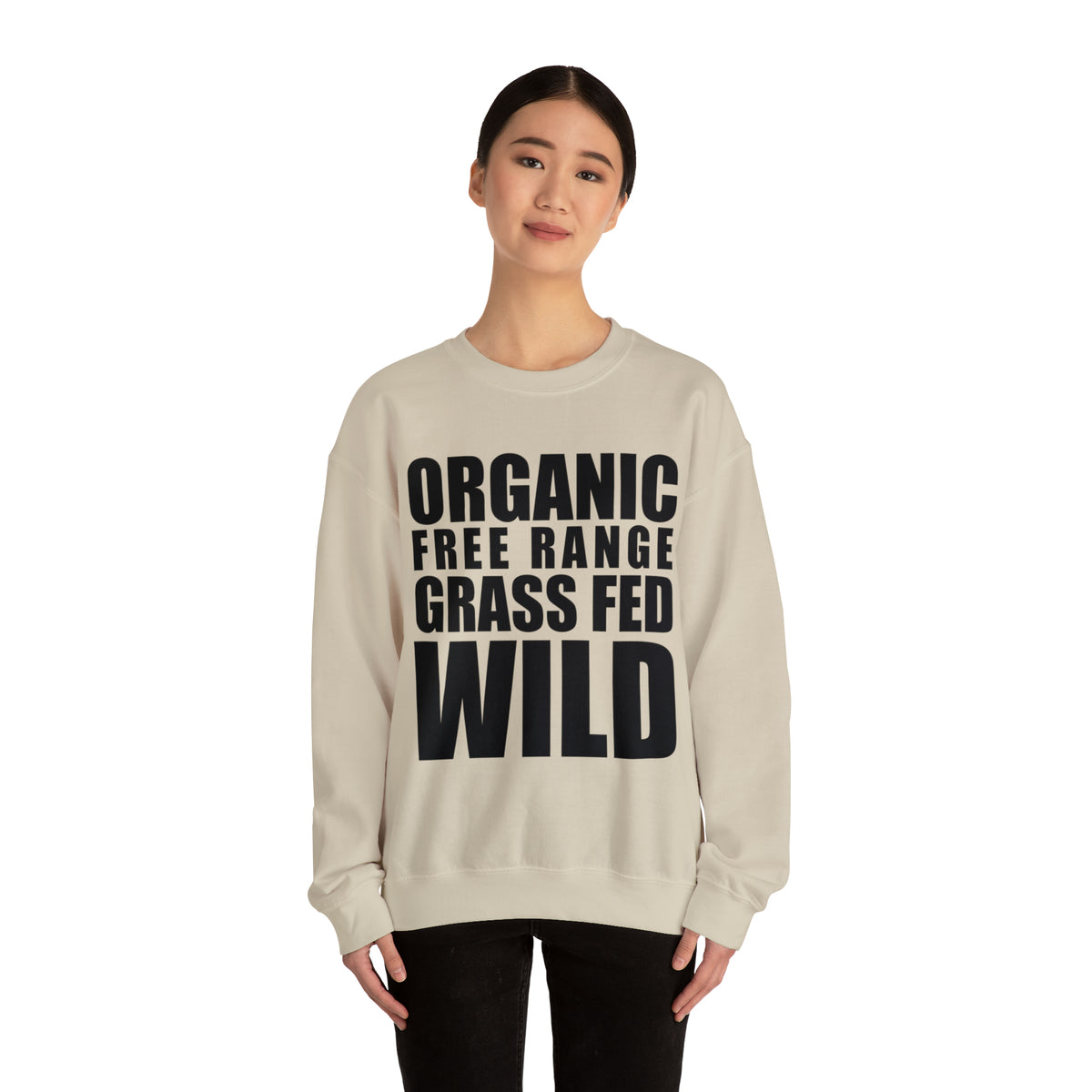 Organic, free-range, grass-fed & wild