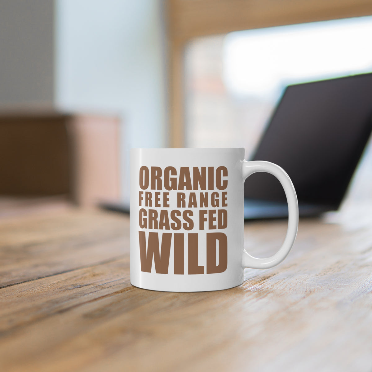 Organic, free range, grass fed & wild