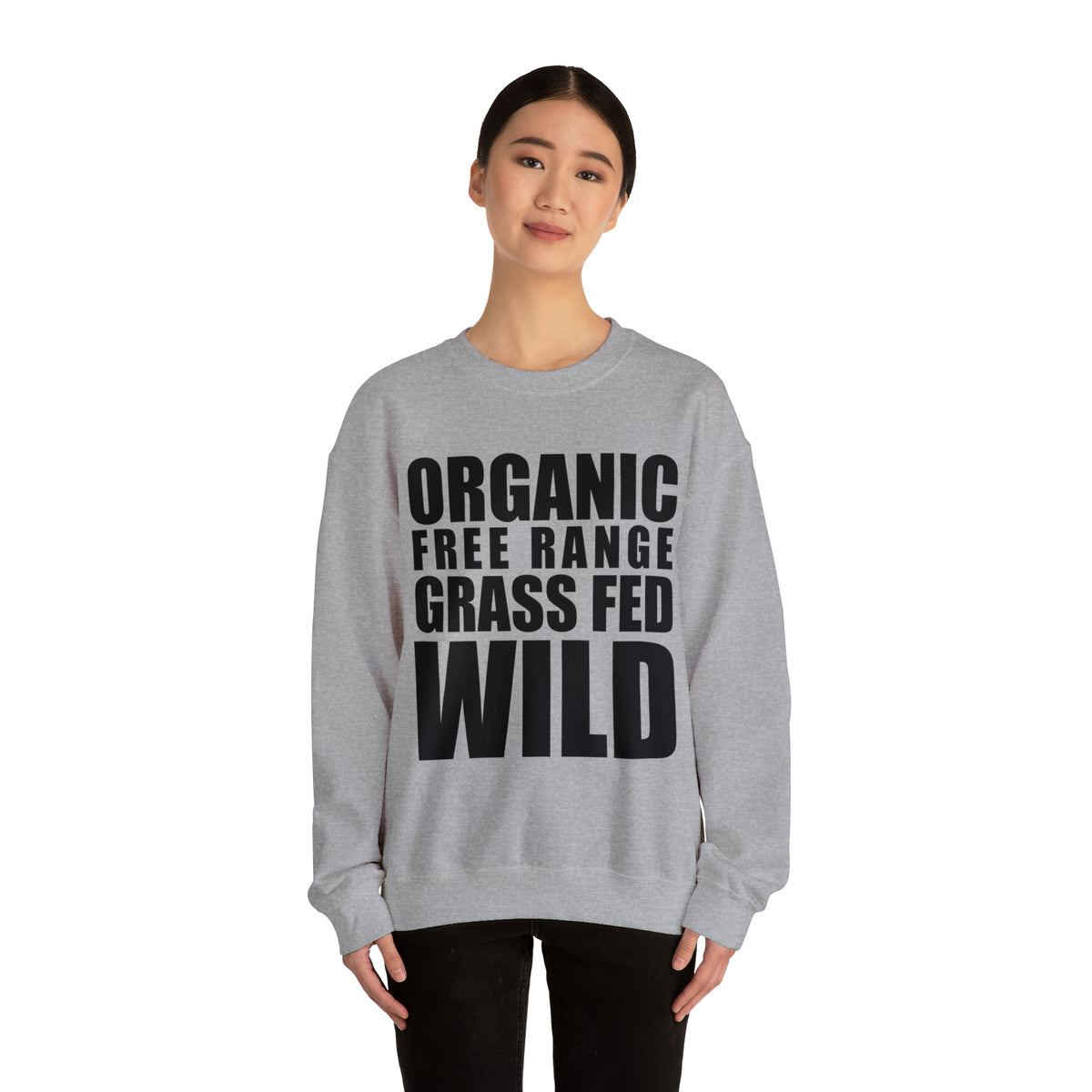 Organic, free-range, grass-fed & wild
