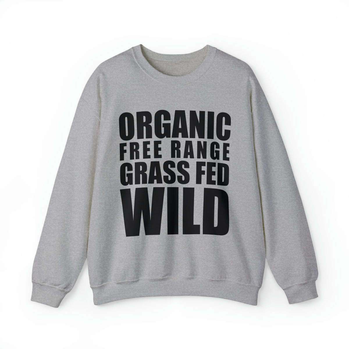 Organic, free-range, grass-fed & wild