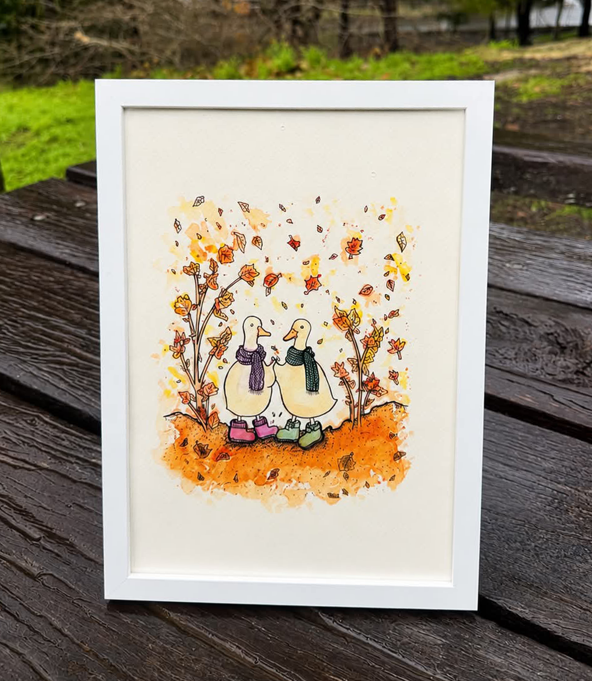 An Autumn Waddle