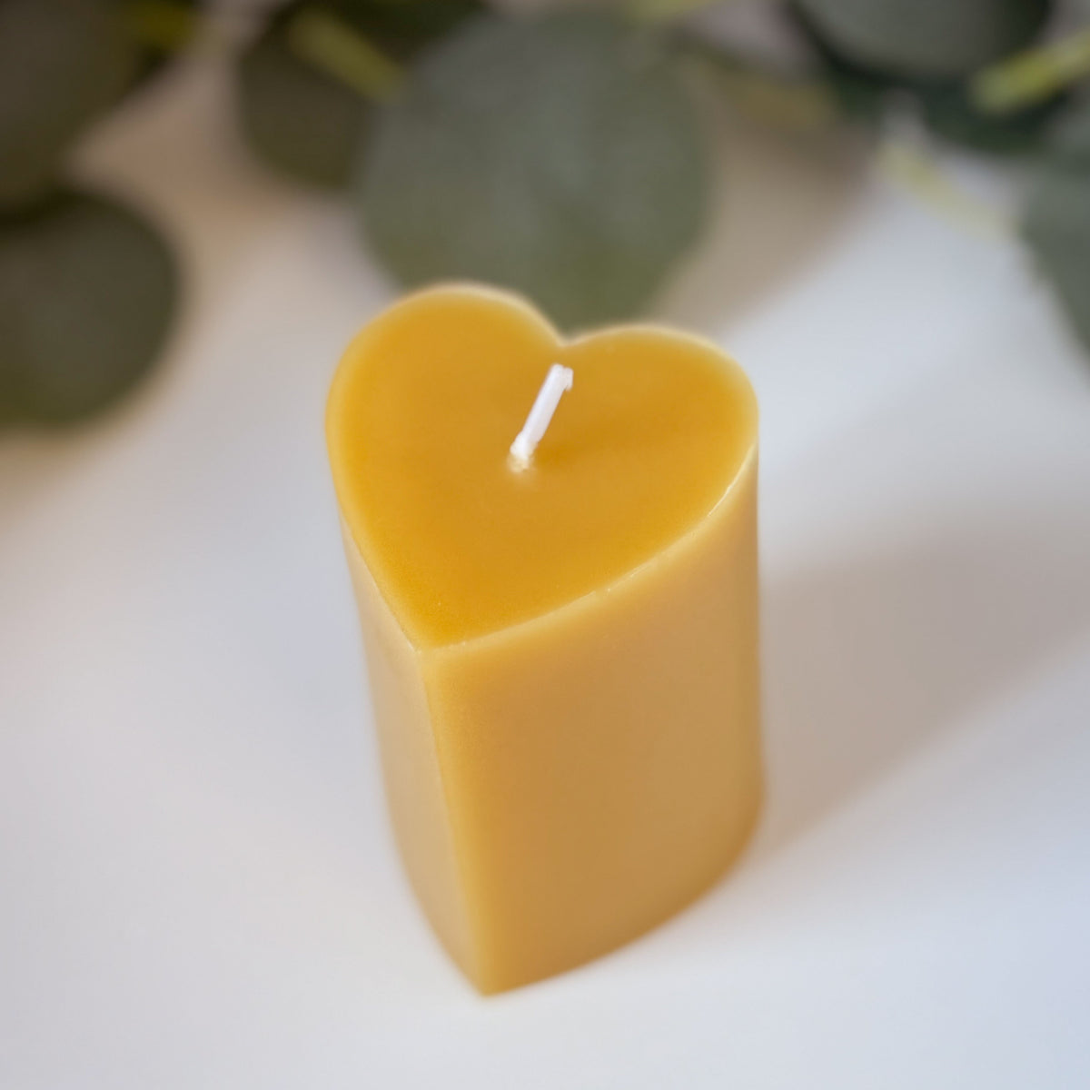 Heart Pillar Candle