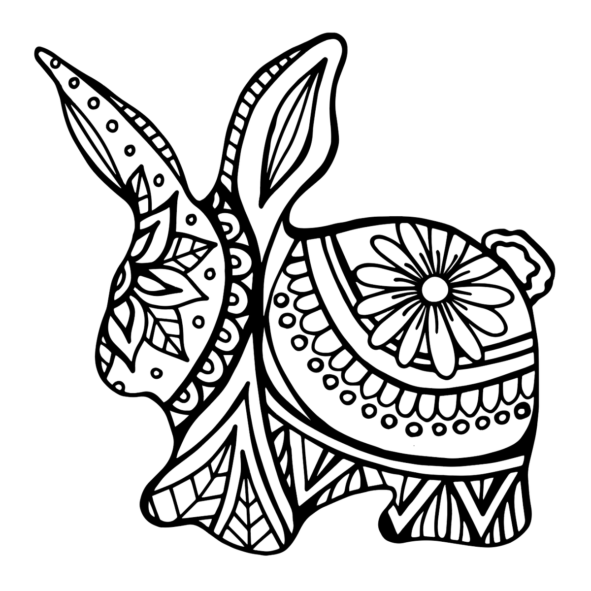 Easter Colouring-in Pages